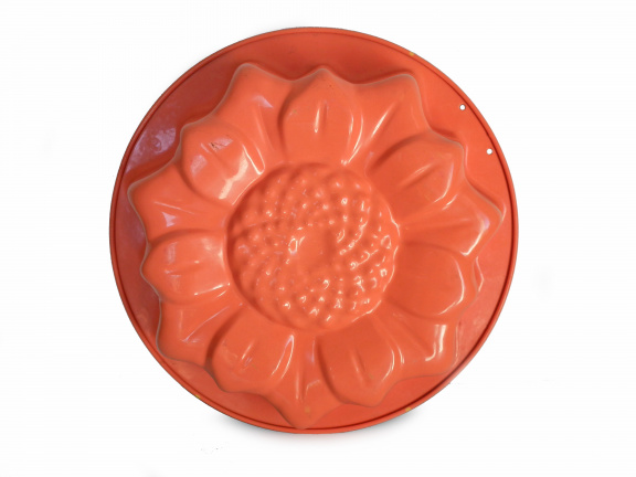 oranje zonnebloem taartvorm / puddingvorm
