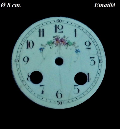 = Wijzerplaat = Fr- pendule = emaillé 29153