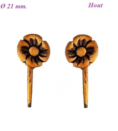 2 Spiegeltjes voor beelden Staartklok = 34709