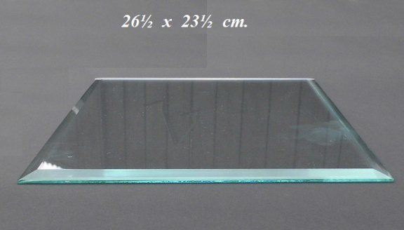 === Geslepen vlak glas = gebruikt === 34844