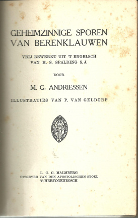 Geheimzinnige sporen van Berenklauwen (1930) - Afbeelding 2