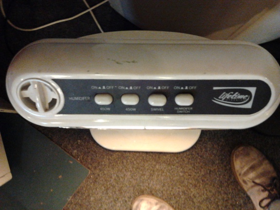 Kachel Halogeen warmte Straler, WIT. >>www.SHOP151.nl - Afbeelding 3