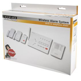NIEUW, DRAADLOOS alarmsysteem met telefoonkiezer ! ! !