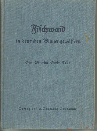 Fischwaid in Deutschen Binnengewässern - Anleitg. zur Sportfischerei (1927) - nr. 1