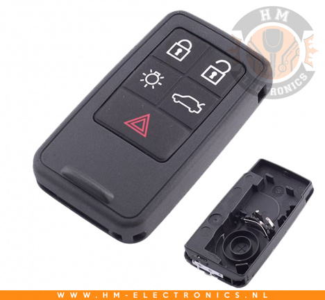Volvo sleutel behuizing SmartKey vervangen 4 knoppen - nr. 1