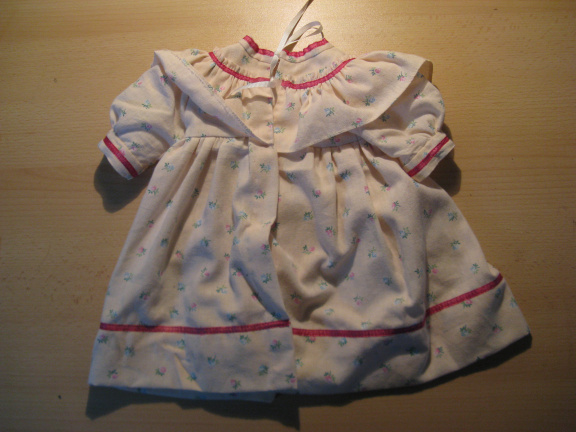 Een vintage poppenkleedje...voor een pop van ca. 50 cm - Afbeelding 4