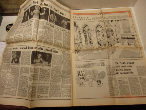 Het Parool - extra bijlage 29 april 1980. - Afbeelding 2
