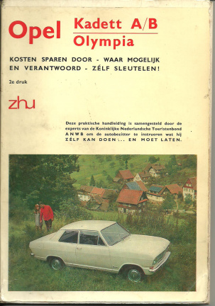 Opel Kadett A/B Olympia - nr. 1
