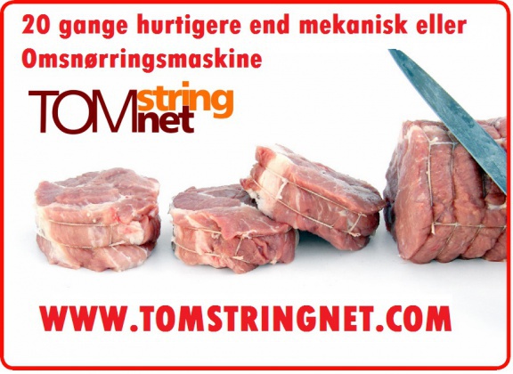 TOMSTRINGNET COM Omsnørringsmaskine automatiseret omsnøring