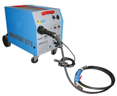 Kopergewikkelde profi MIG lasapparaat max. 250A bij 400V
