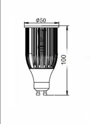 GU10 LED lamp en GU10 Fitting even naar Vocare-ledlight - Afbeelding 2