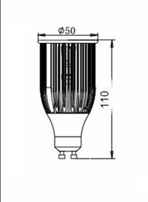 GU10 LED lamp en GU10 Fitting even naar Vocare-ledlight - Afbeelding 6