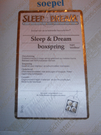 BOXSPRING Sleepdream met en zonder dik Matras -- via >>> www.SHOP151.nl - Afbeelding 2