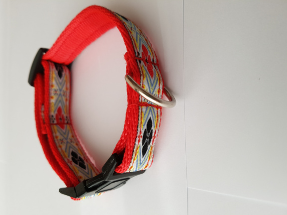 Zachte Cushioned Webbing halsband. - nr. 1