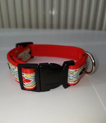 Zachte Cushioned Webbing halsband. - Afbeelding 2