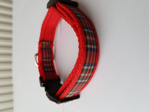 Zachte Cushioned Webbing halsband. - nr. 1