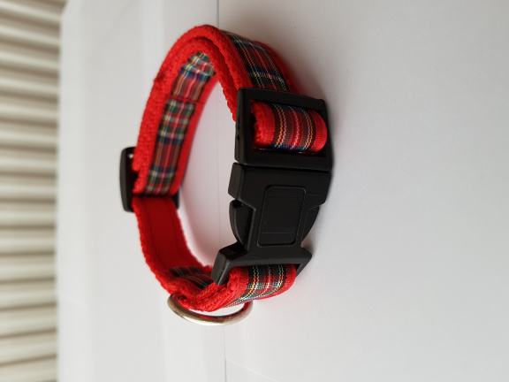 Zachte Cushioned Webbing halsband. - Afbeelding 2