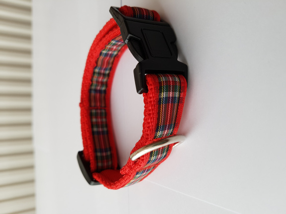 Zachte Cushioned Webbing halsband. - Afbeelding 3