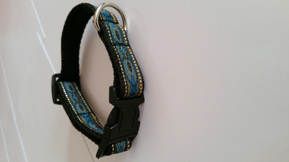 Zachte Cushioned Webbing halsband. - nr. 1