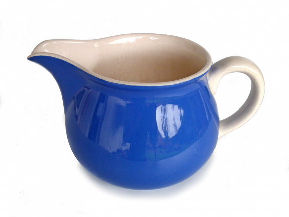 blauwe melkkan Villeroy & Boch