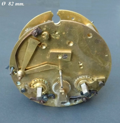 Pendule uurwerk voor onderdelen = VF =35741