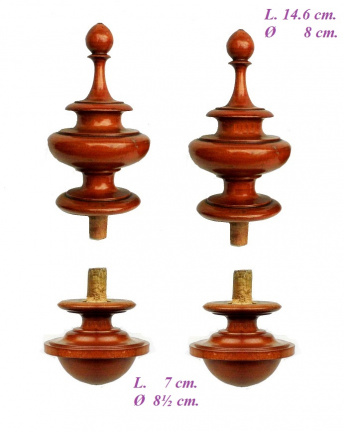 === 4 Kast / Klok tollen = oud === 35623