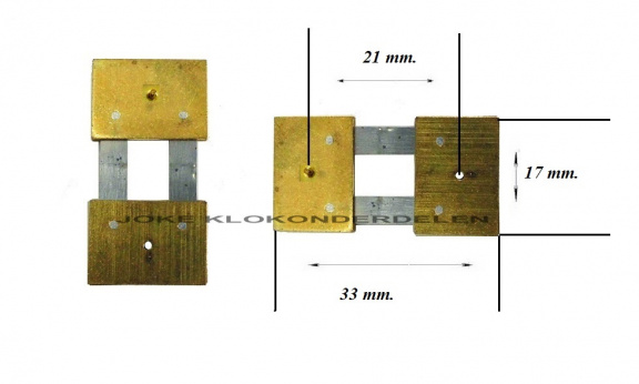 === Slingerveer = staande klok = z.g.a.n === 35995