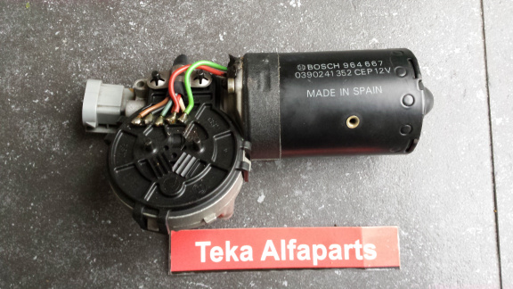Bosch 0390241352 Cep Renault Megane Scenic Ruitenwissermotor Wischermotor Used - nr. 1