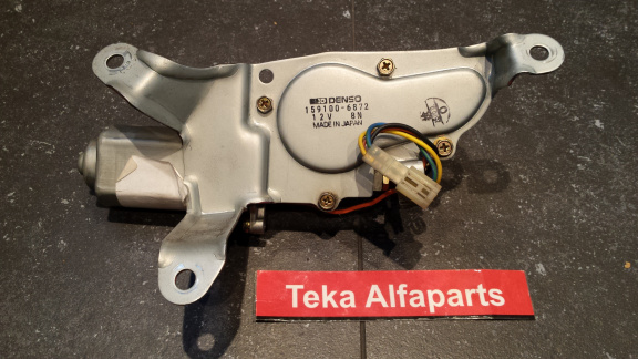 Suzuki Alto III EF Ruitenwissermotor Denso 159100-6872 Wiper motor Used - Afbeelding 3