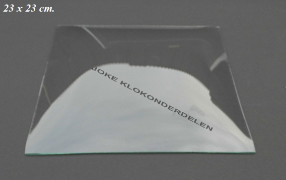 === Bol glas = 23 x 23 cm. = gebruikt === 36020