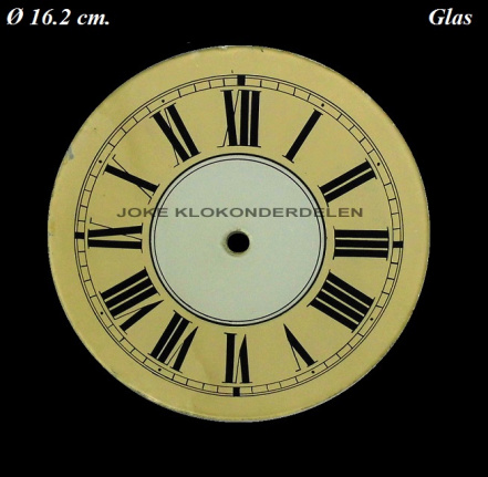 === Wijzerplaat Schwartzwalder = glas = oud === 36068