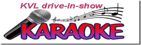"Eenmansorkest" & duo of trio drive-in-show of karaoke show - nr. 1