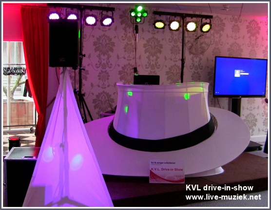 "Drive-in show" karaoke-show of duo, trio coverband voor bruiloft of feest! - nr. 1
