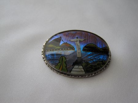 Broche butterfly wings Alfano Brasil 4.3x3.2 cm - Afbeelding 5