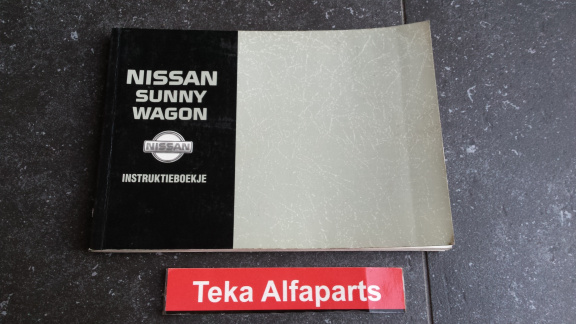 Nissan Sunny Wagon Instructieboekje / Owner's Manual / 1993 Used - nr. 1