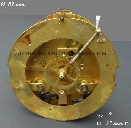 === Pendule uurwerk = Vincenti = oud === 36047
