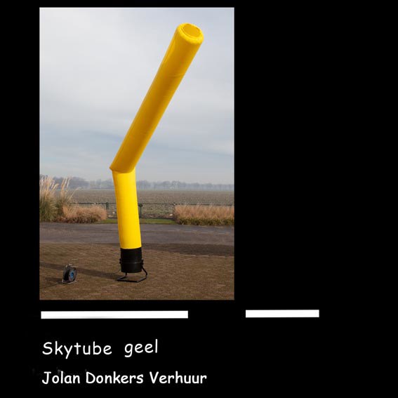 skytube, skydancer, airswinger met tekst