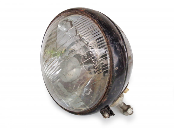 Russische koplamp als tafellamp!