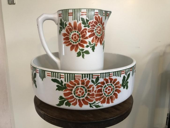 Fraai brocante Lampetstel - nr. 1