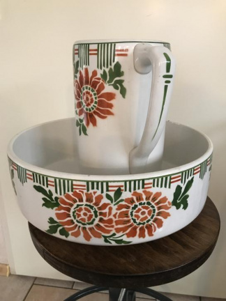 Fraai brocante Lampetstel - Afbeelding 5