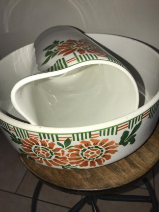Fraai brocante Lampetstel - Afbeelding 6