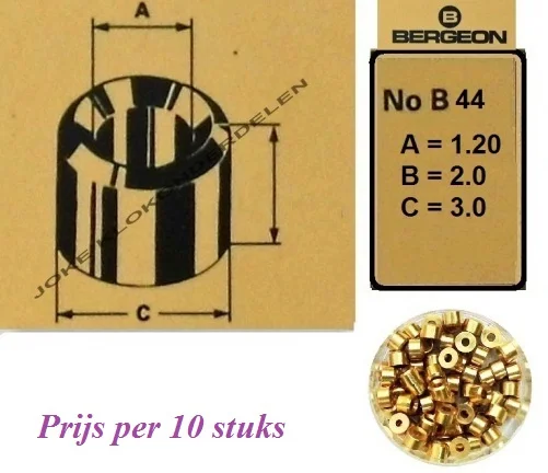 = Bergeon bouchons = B 44 = Messing = 31793