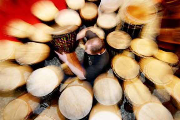 Djembejos: djembe workshops, lessen, reparatie - nr. 1