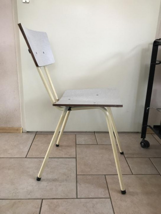 Leuke Vintage formica keukenstoel the fifties - Afbeelding 8
