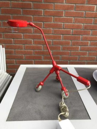 KILA Rode lamp door Harry Allen Ikea op 3 wielen - Afbeelding 5