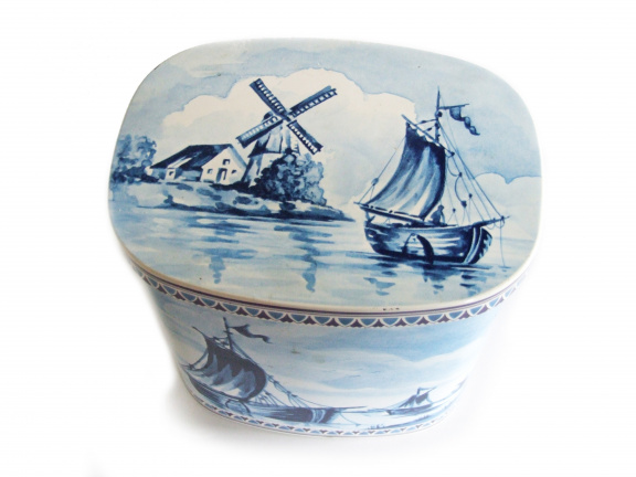 Leuk oud blik met Hollandse taferelen - Afbeelding 3