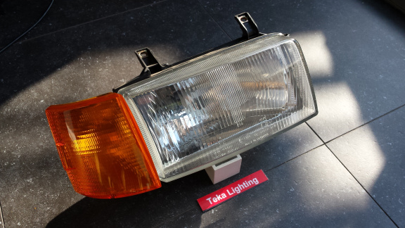 VW Transporter T4 (90-03) Koplamp Hella 302136 37000 H4 Rechts NOS - Afbeelding 2