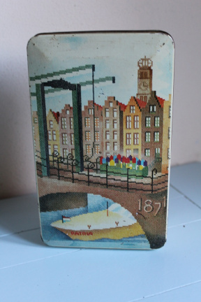 Patria blik met Amsterdamse grachten 1871 - nr. 1