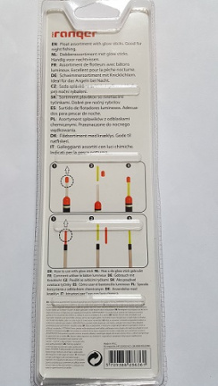 dobber set met glow sticks nieuw - Afbeelding 2