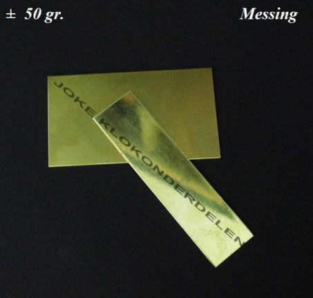 Messing = plaatjes voor reparatie doeleinden =36466